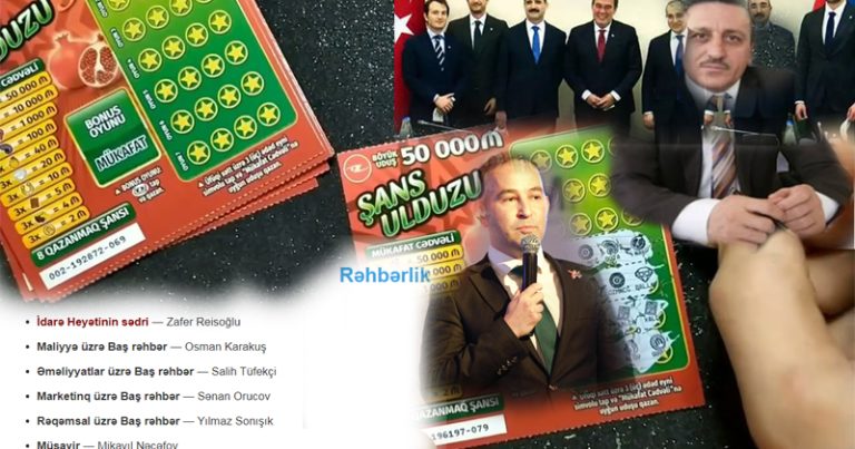 Pozduran Dadaş, “Demirören Holding”, “Scientific Games” və milyonlar…